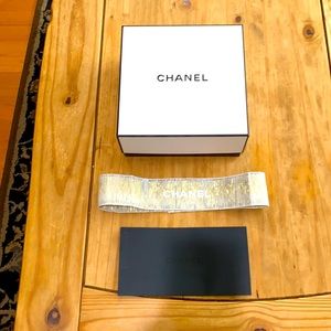 Chanel square gift box;  8 3/4 in x 8 3/4 in